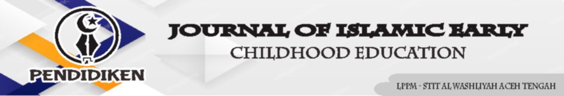 Pendidiken: Journal of Islamic Early Childhood Education